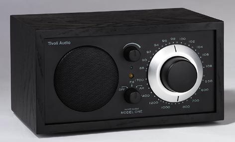 Tivoli Radio Model One schwarz/schwarz   Ausverkauft