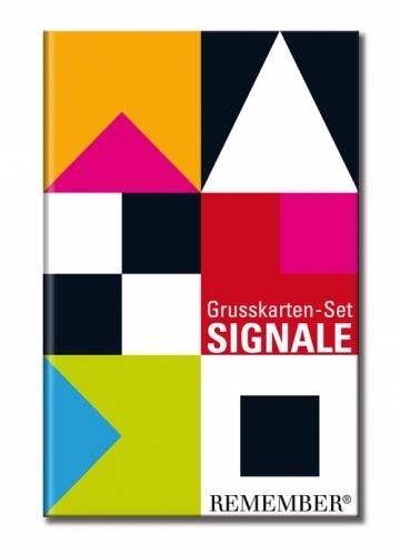 Remember Grußkartenset "Signale"